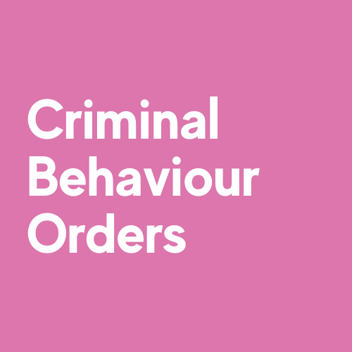 Name 5 Criminal Behaviour